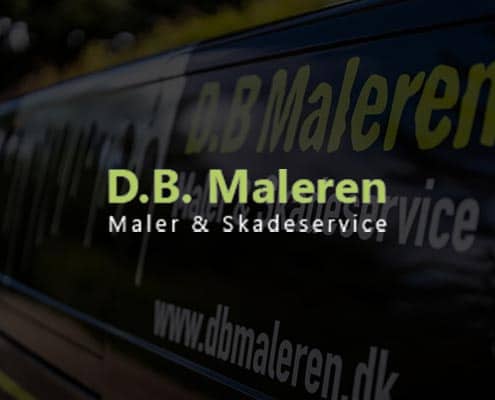 D.B. Maleren v/Dan Brandtberg logo